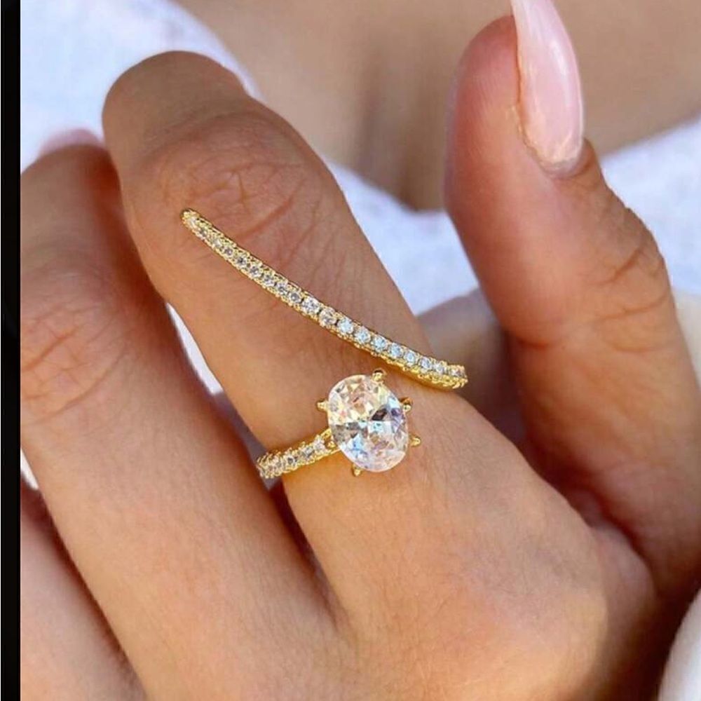 Trendy style ring A656 - Picture 2 of 4